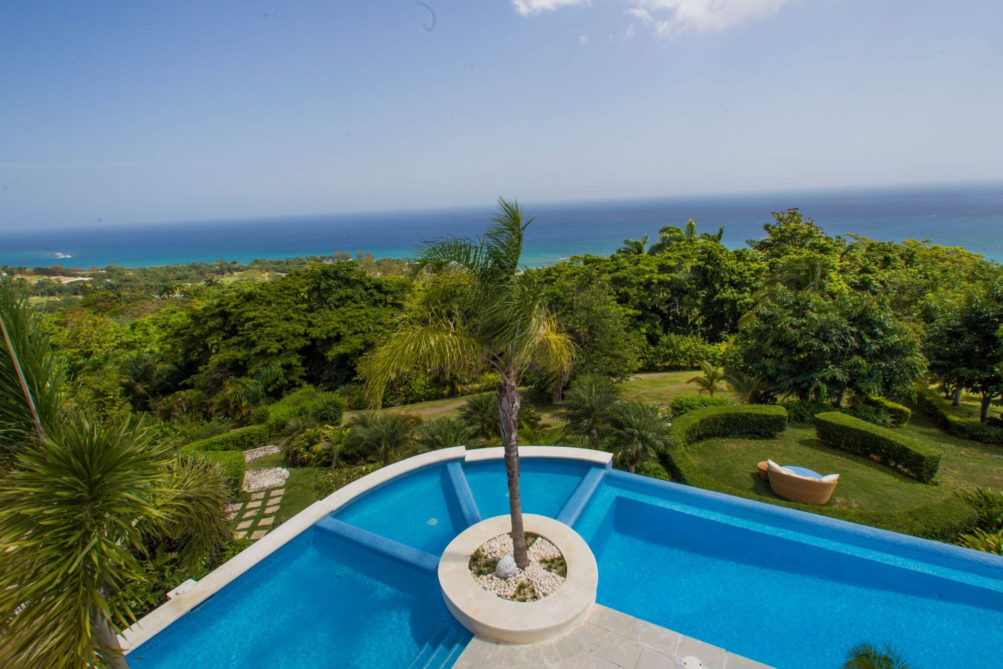 Swimming pool of Twin Palms, Jamaica