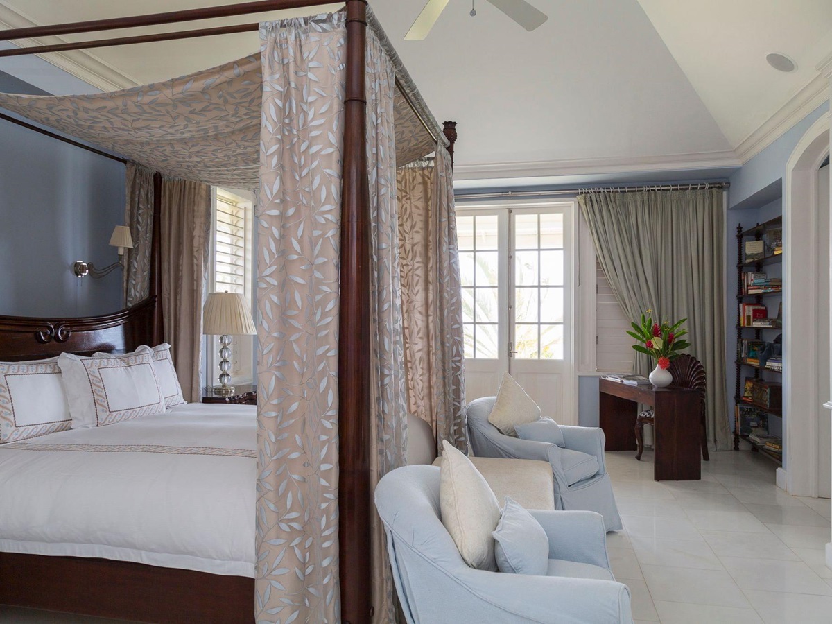 King bedroom of Twin Palms, Jamaica