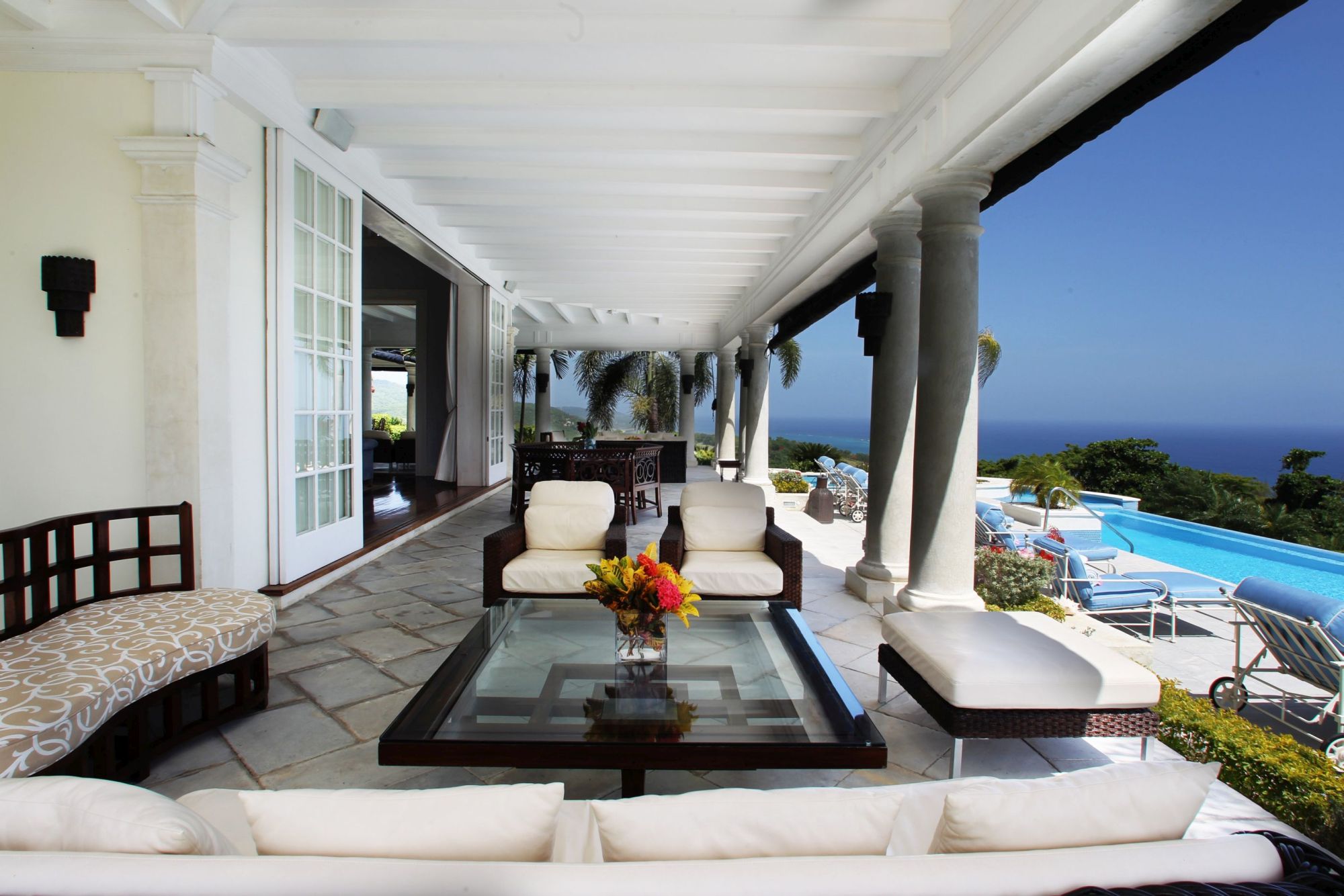 Terrace of Twin Palms, Jamaica