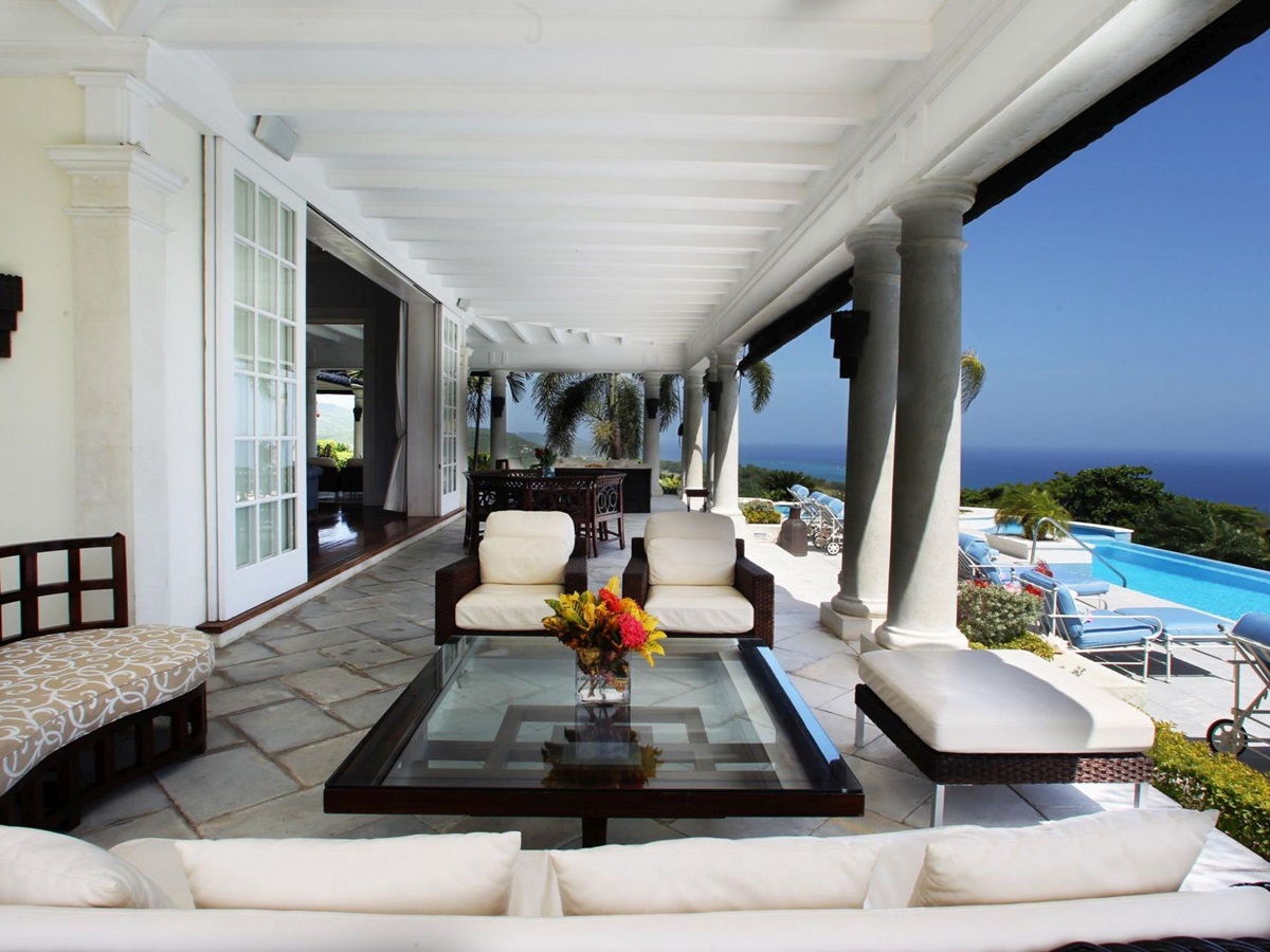 Terrace of Twin Palms, Jamaica