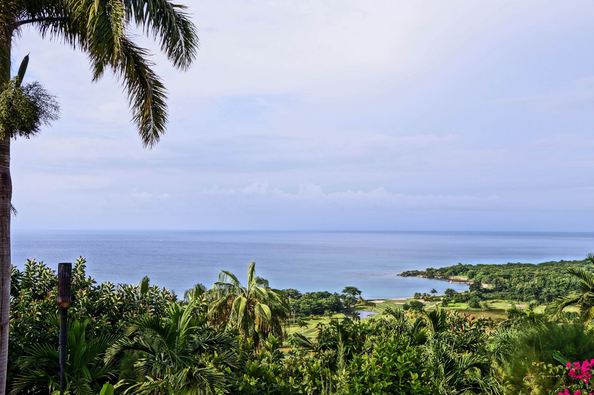 view from Villa Casuarina, Jamaica