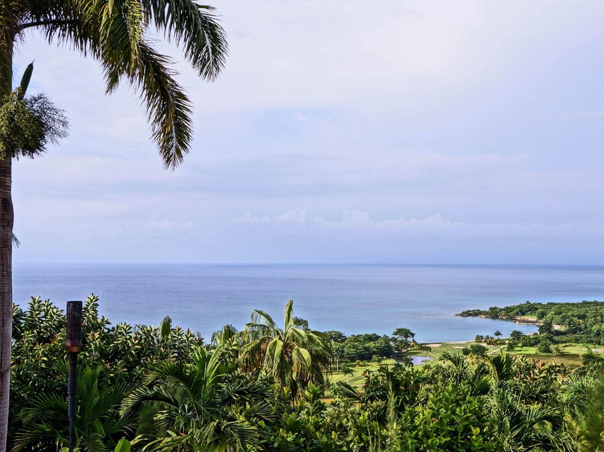 view from Villa Casuarina, Jamaica