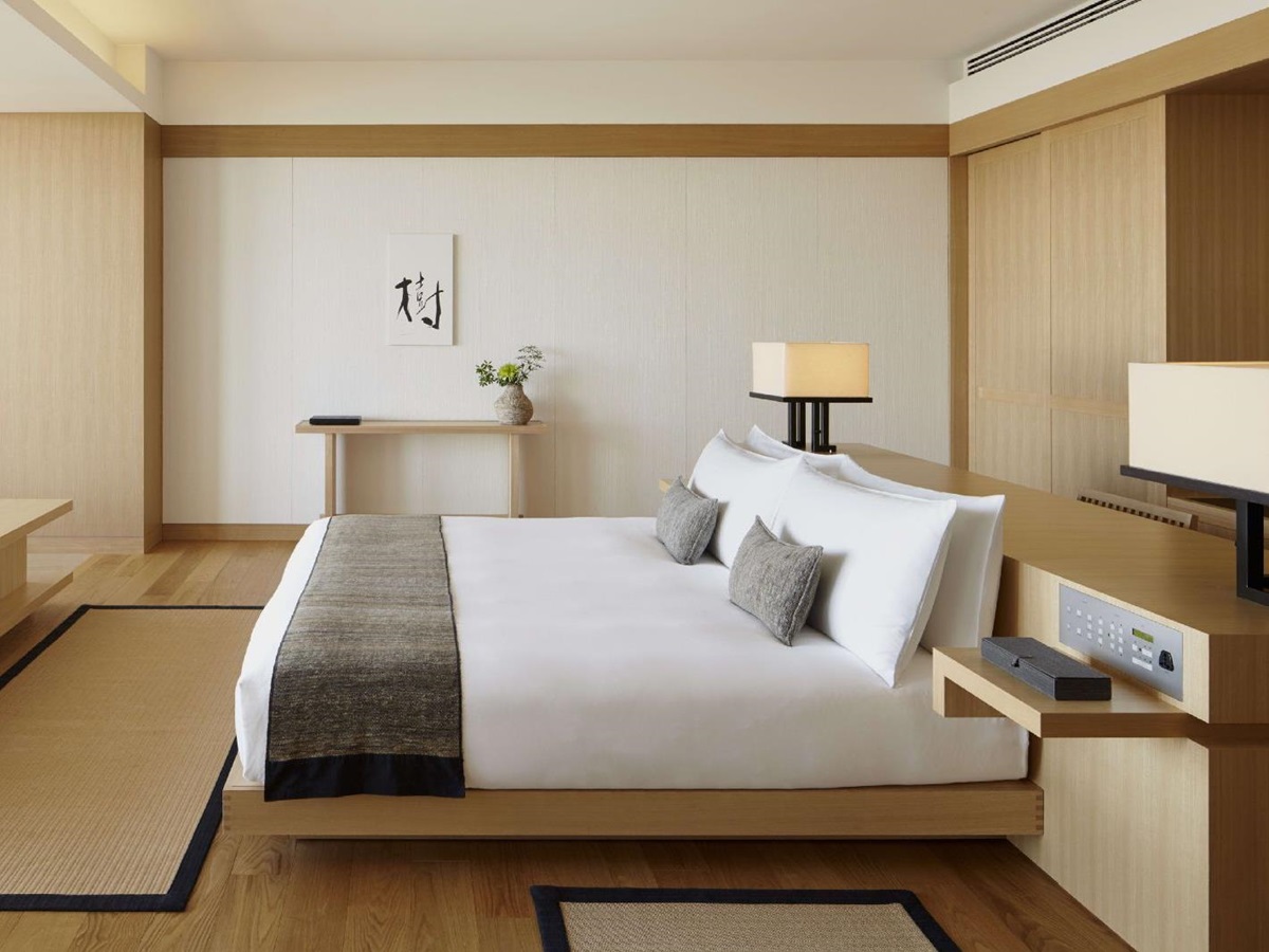 Premier room at the Aman Tokyo
