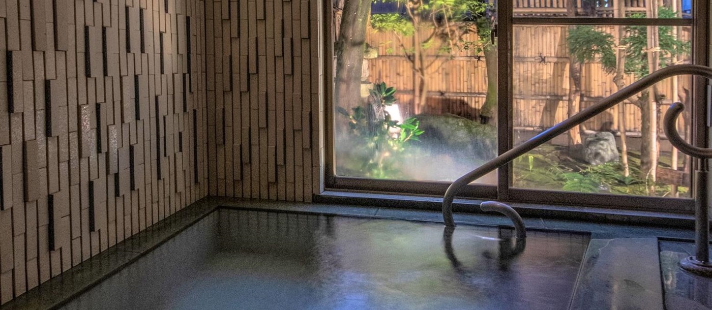 Family bath at Asada Ryokan in Kanazawa Japan