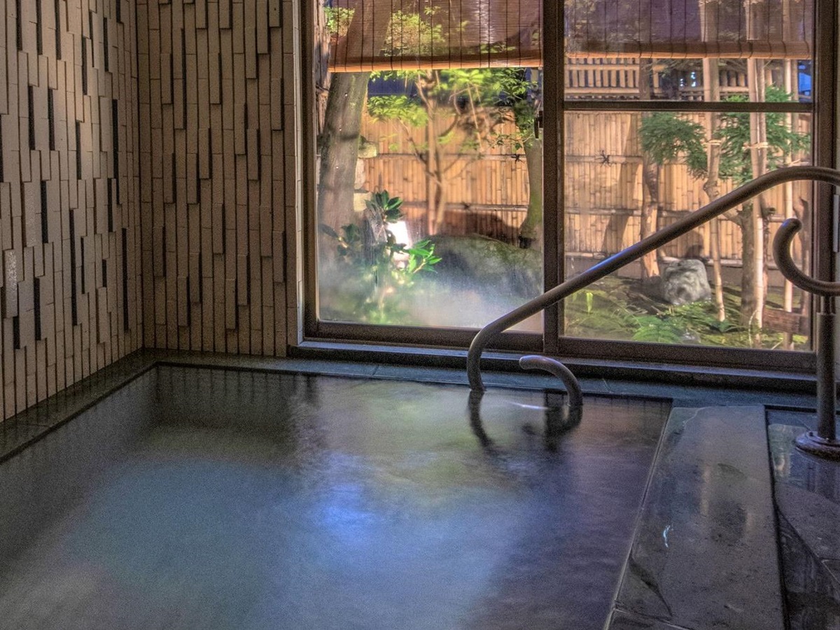 Family bath at Asada Ryokan in Kanazawa Japan