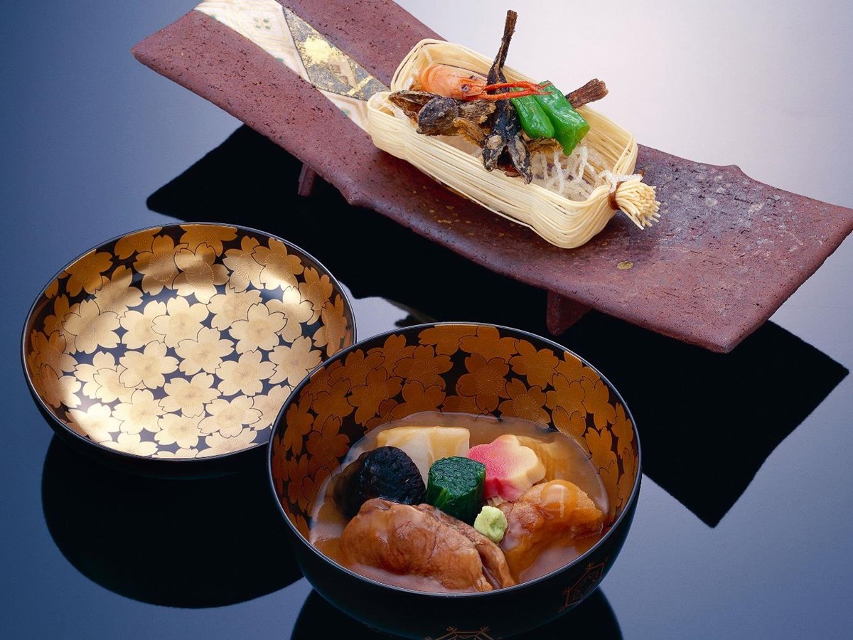 Highly acclaimed cuisine at Asada Ryokan in Kanazawa Japan