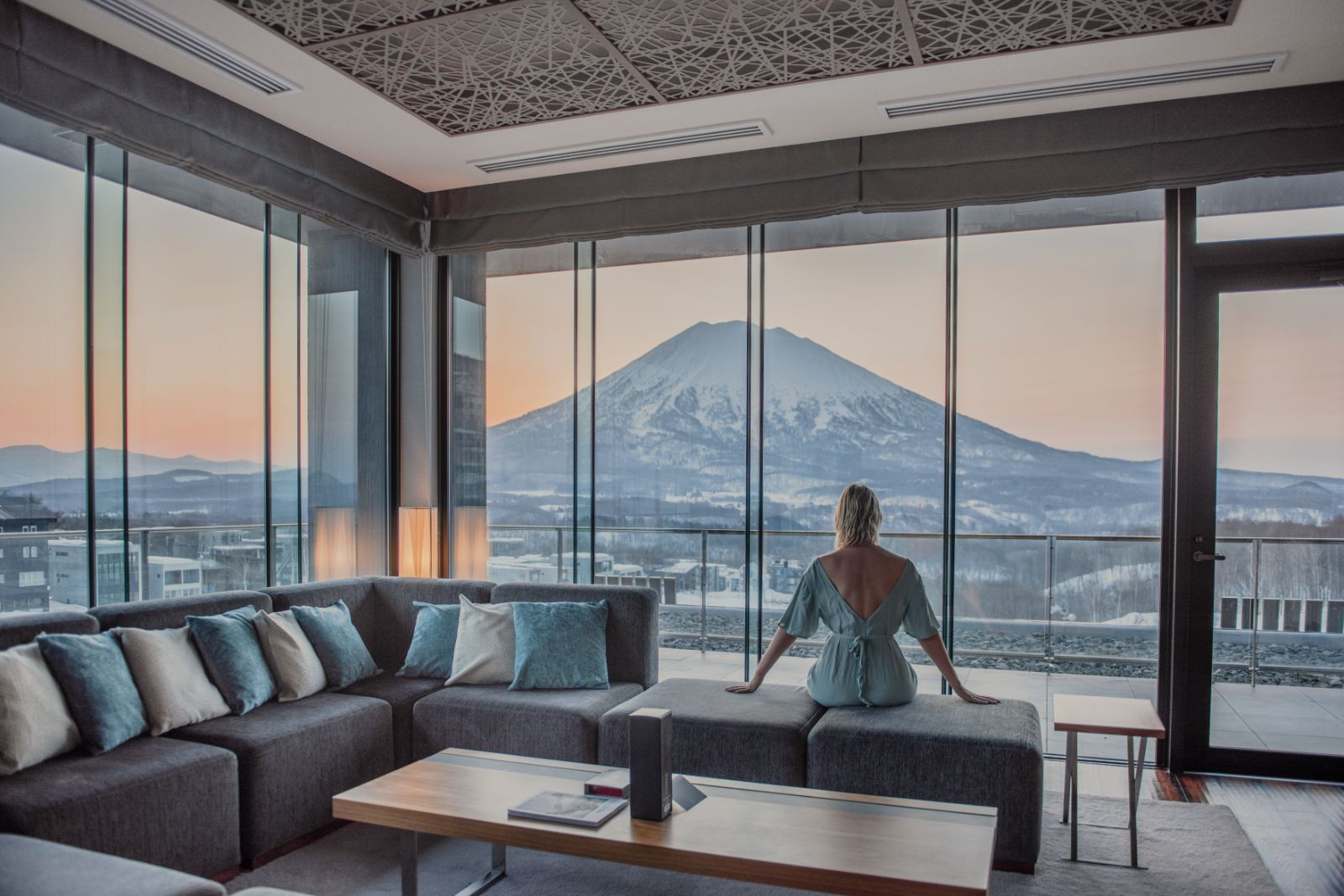 Views over the ski resort at AYA Niseko in Japan