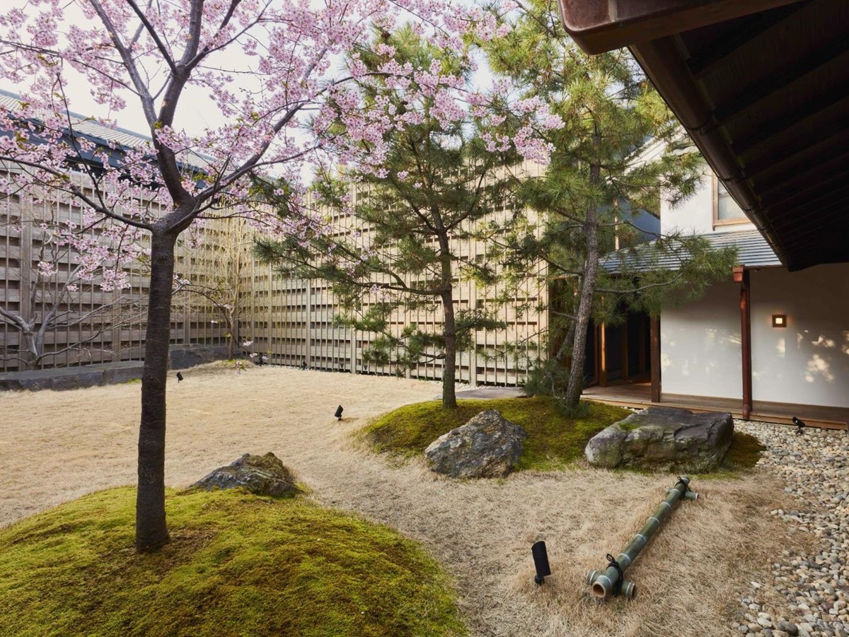 Gardens at Azumi Setoda on Ikuchijima island in the Seto Inland Sea