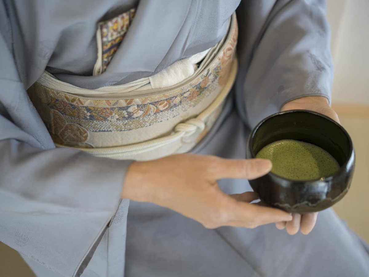 Tea ceremony at the Four Seasons Kyoto in Japan