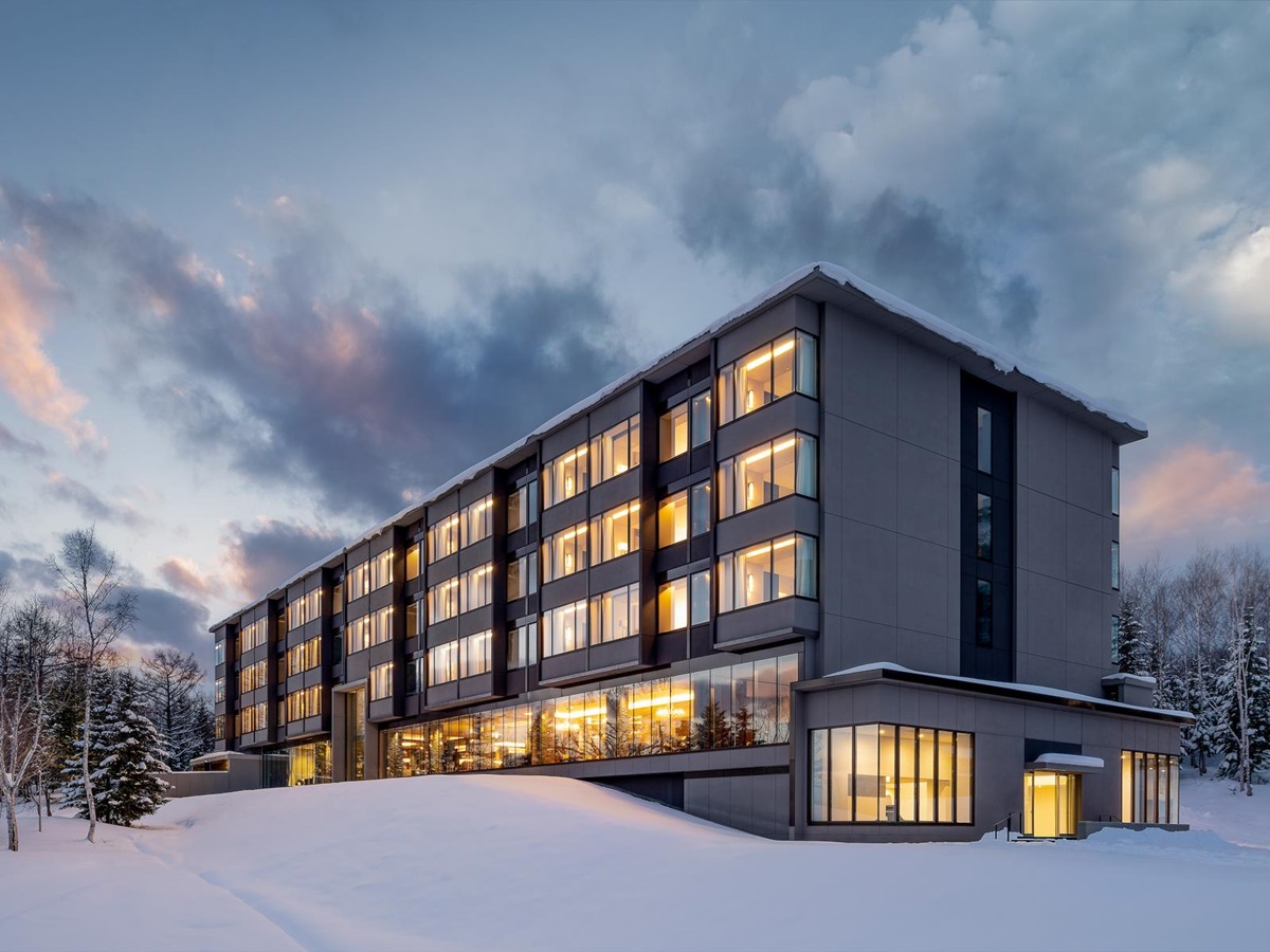 Exterior view of Higashiyama Niseko Village, A Ritz Carlton Reserve in Japan