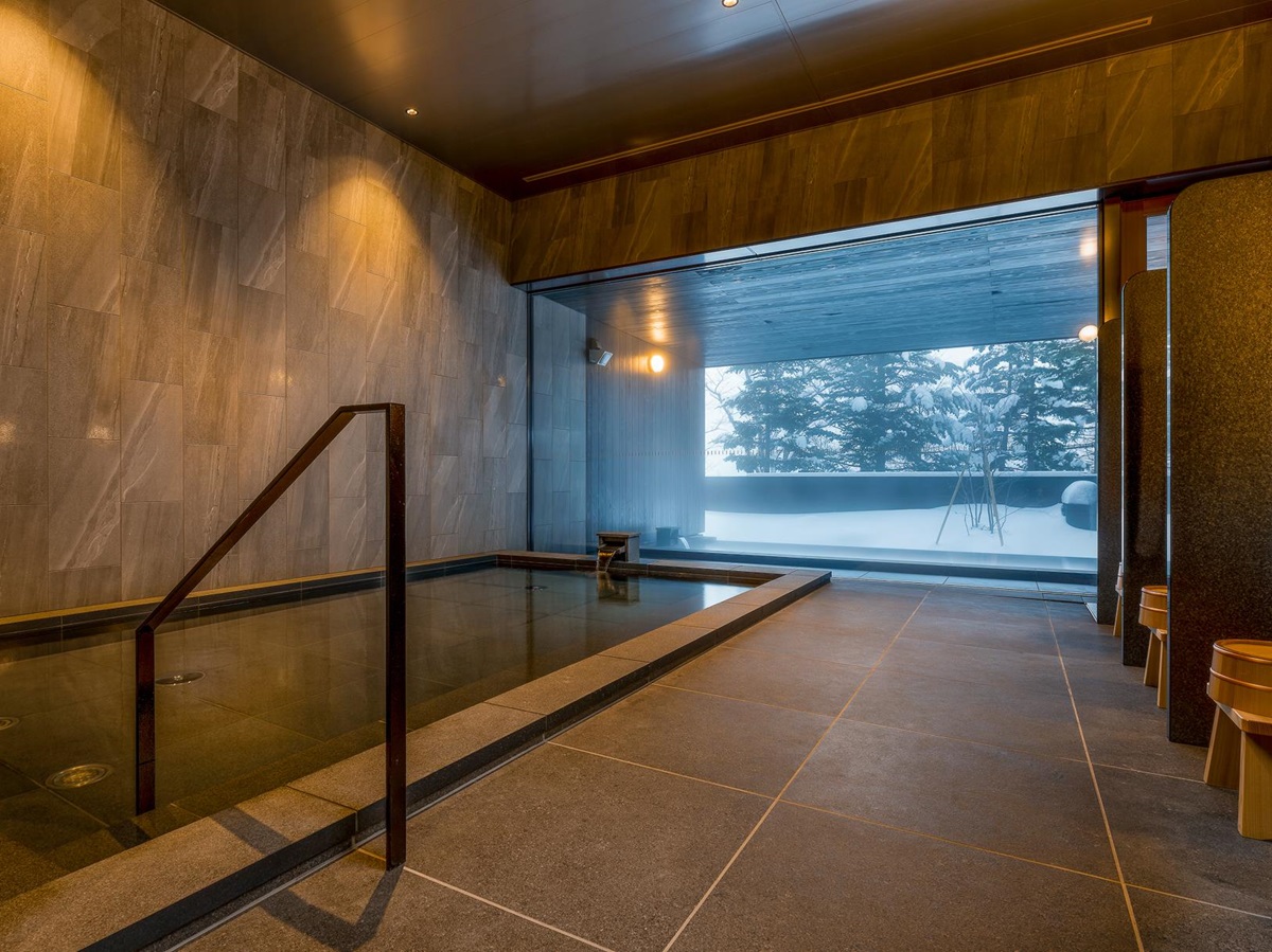 A traditional onsen at Higashiyama Niseko Village, A Ritz Carlton Reserve in Japan