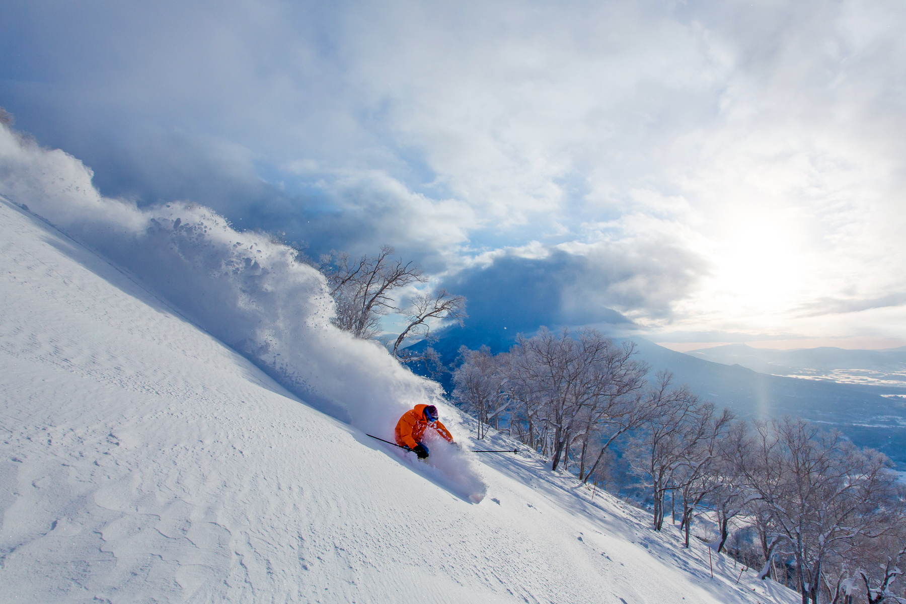 Skiing at Higashiyama Niseko Village, A Ritz Carlton Reserve in Japan