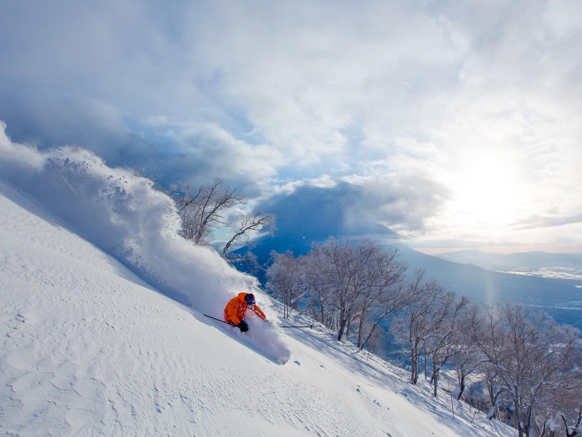 Skiing at Higashiyama Niseko Village, A Ritz Carlton Reserve in Japan