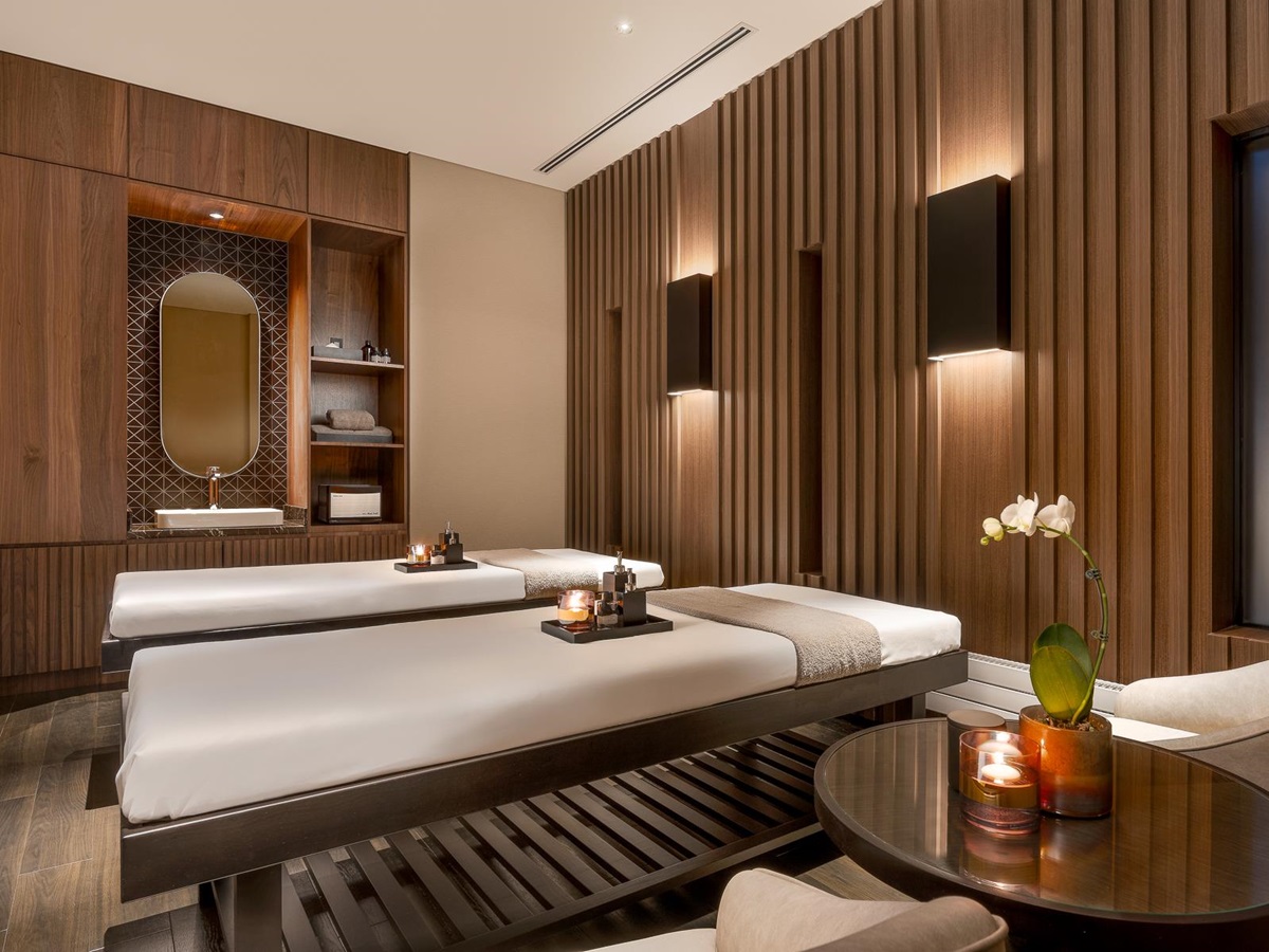 Spa treatment room at Higashiyama Niseko Village, A Ritz Carlton Reserve in Japan