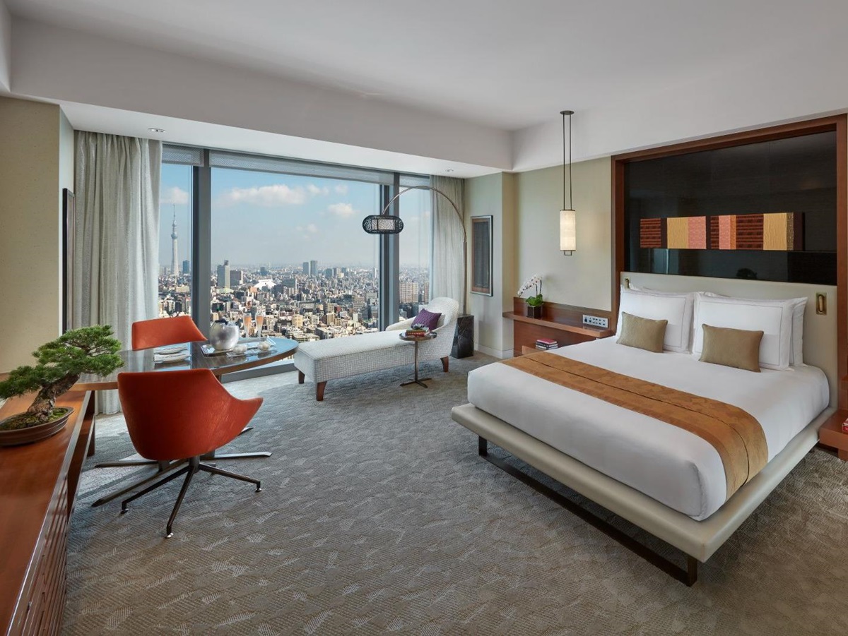 King suite at Mandarin Oriental Tokyo in the Nihonbashi District