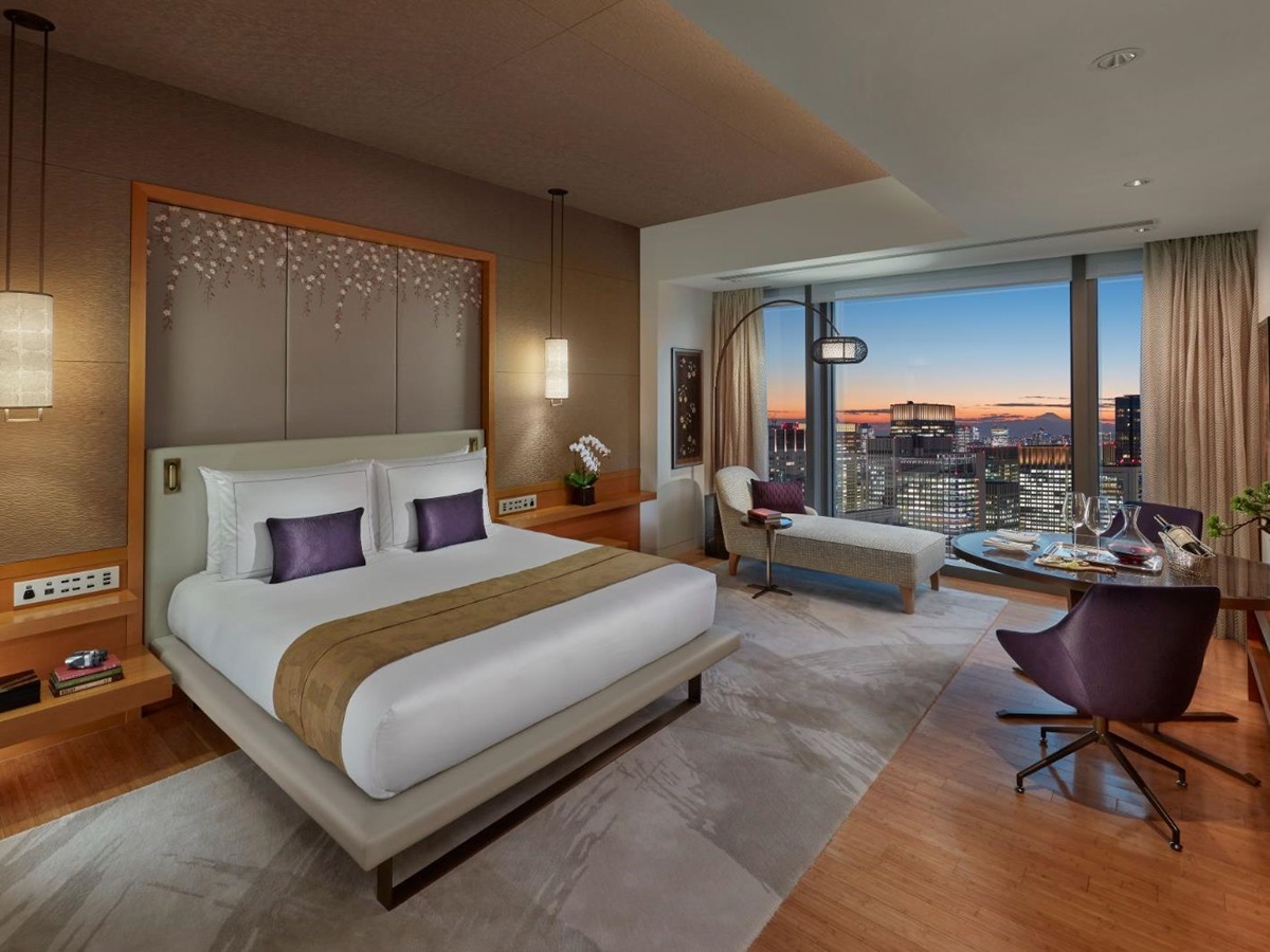 King suite at Mandarin Oriental Tokyo in the Nihonbashi District