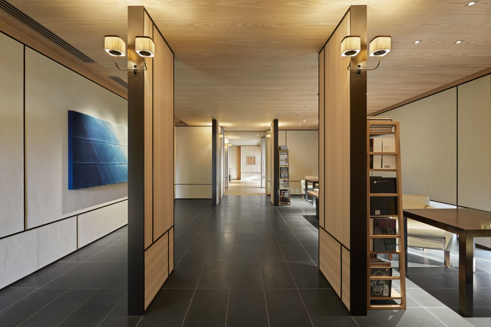 Communal area at Park Hyatt Kyoto in the Higashiyama district of Kyoto