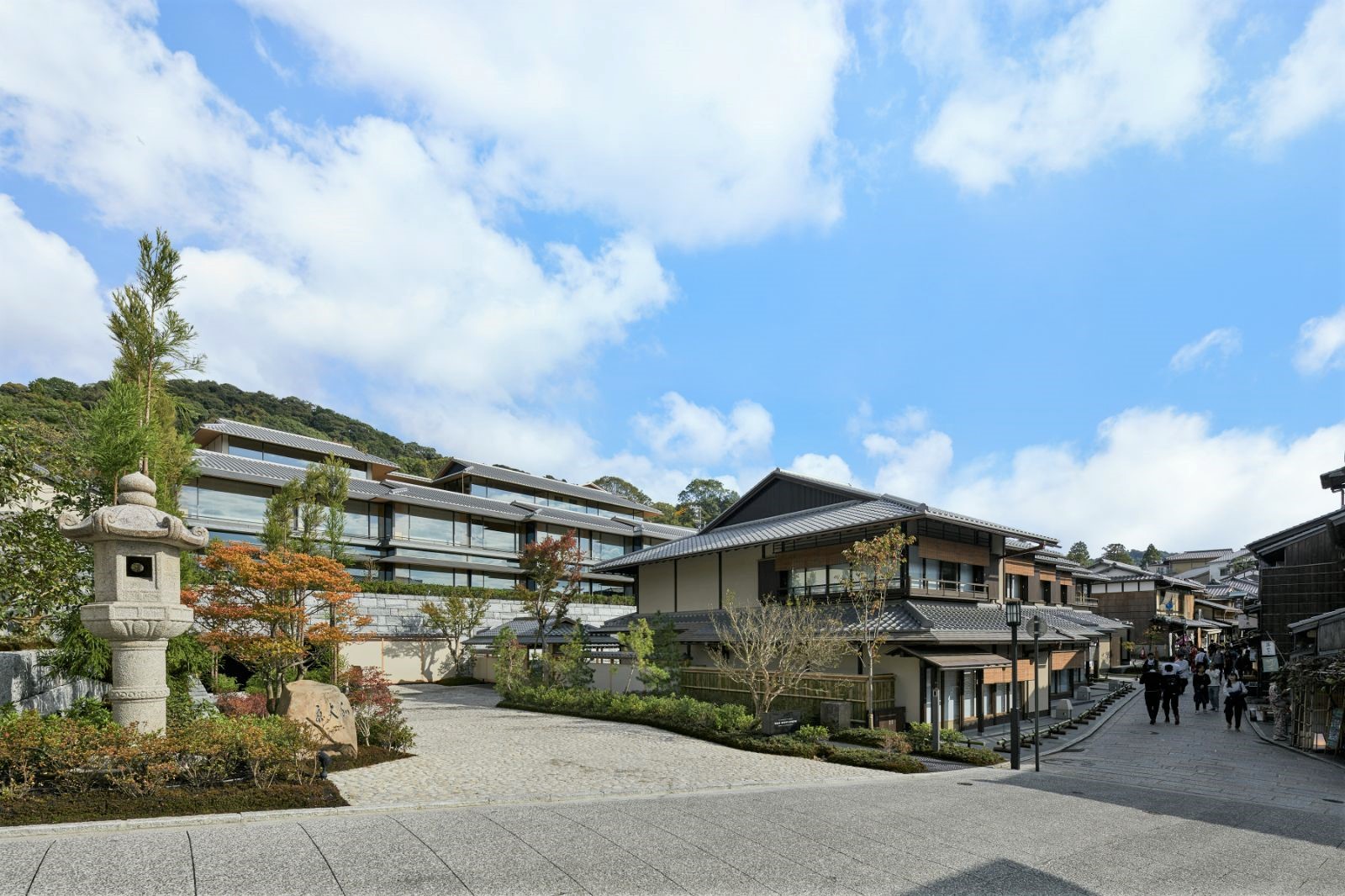 Entrance to Park Hyatt Kyoto in the Higashiyama district of Kyoto