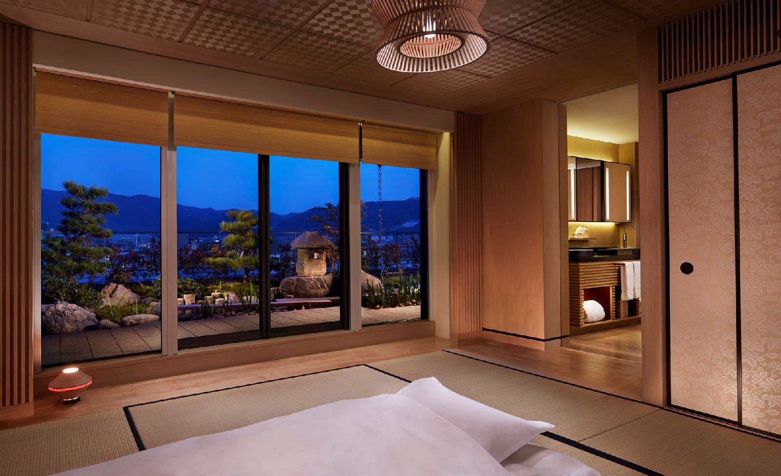 Garden Terrace Tatami Suite at the Ritz Carlton Kyoto in Japan