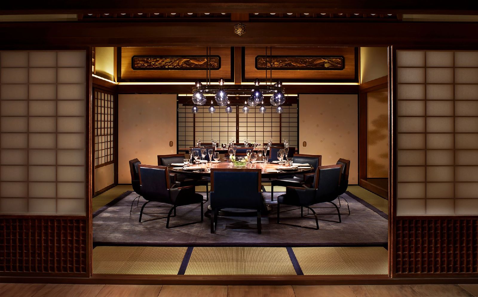 The Locanda restaurant at the Ritz Carlton Kyoto in Japan