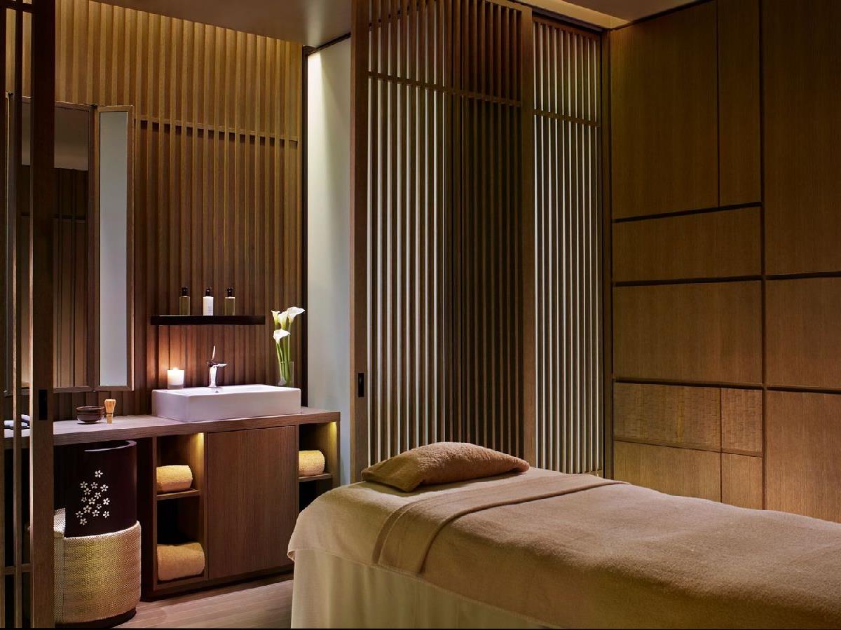 The spa at the Ritz Carlton Kyoto in Japan