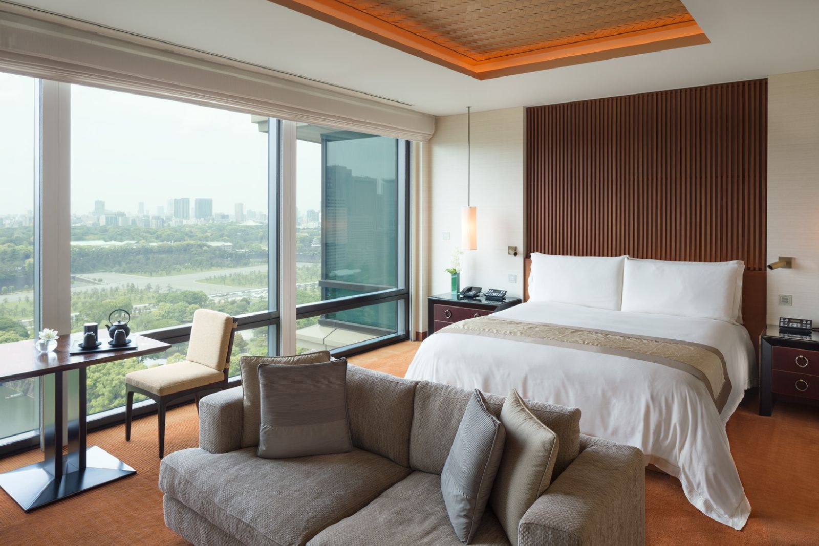 Grand Premier Room with city views at the Peninsula Tokyo