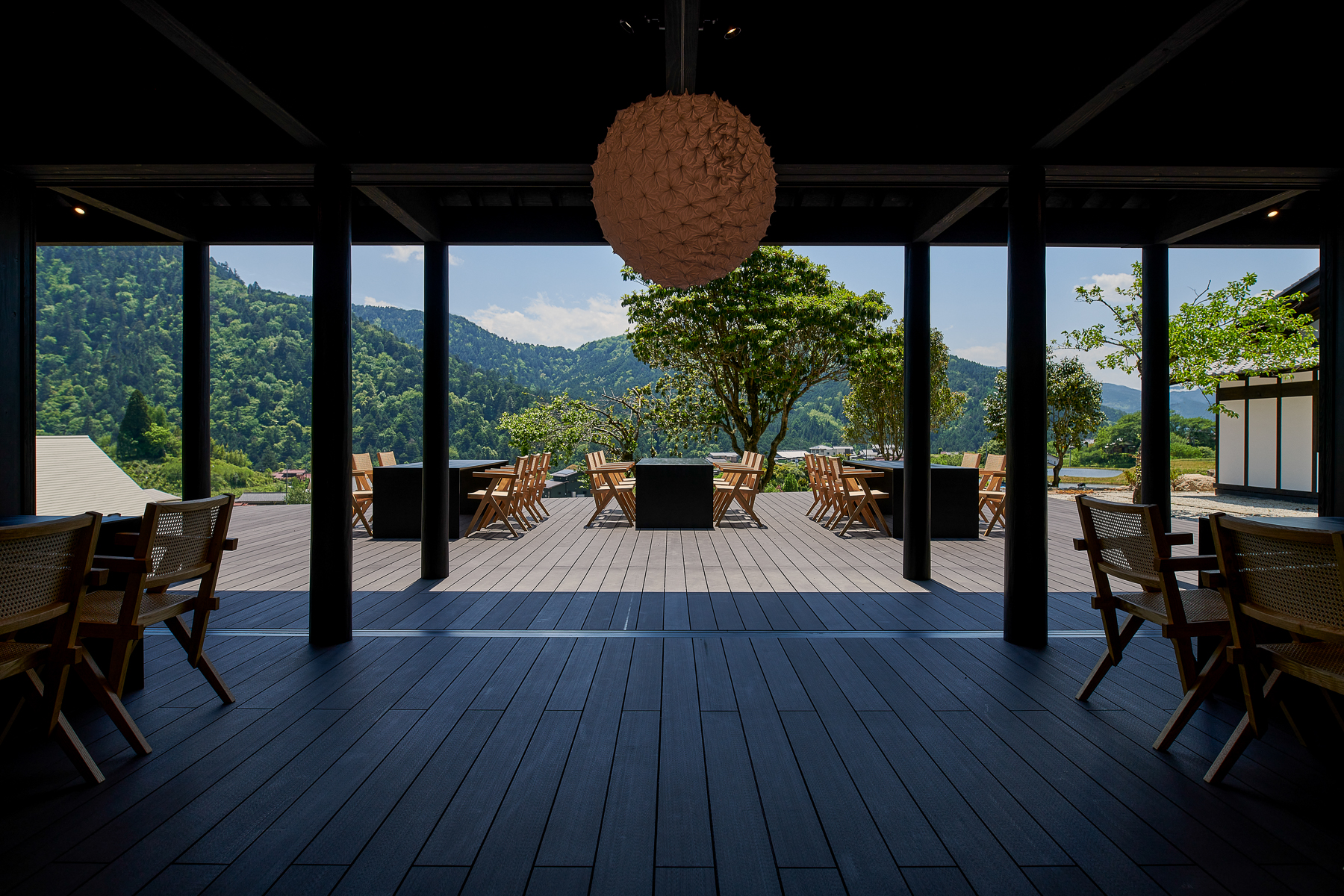 Restaurant at Zenagi in Japan
