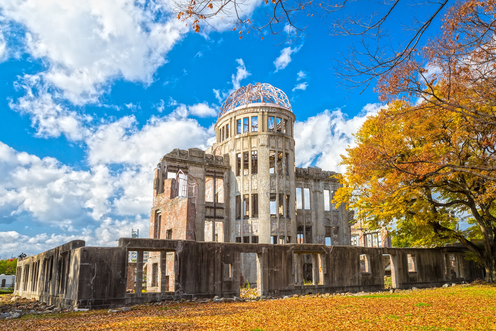 The Atomic Bomb Dome at the Hiroshima Peace Memorial Museum