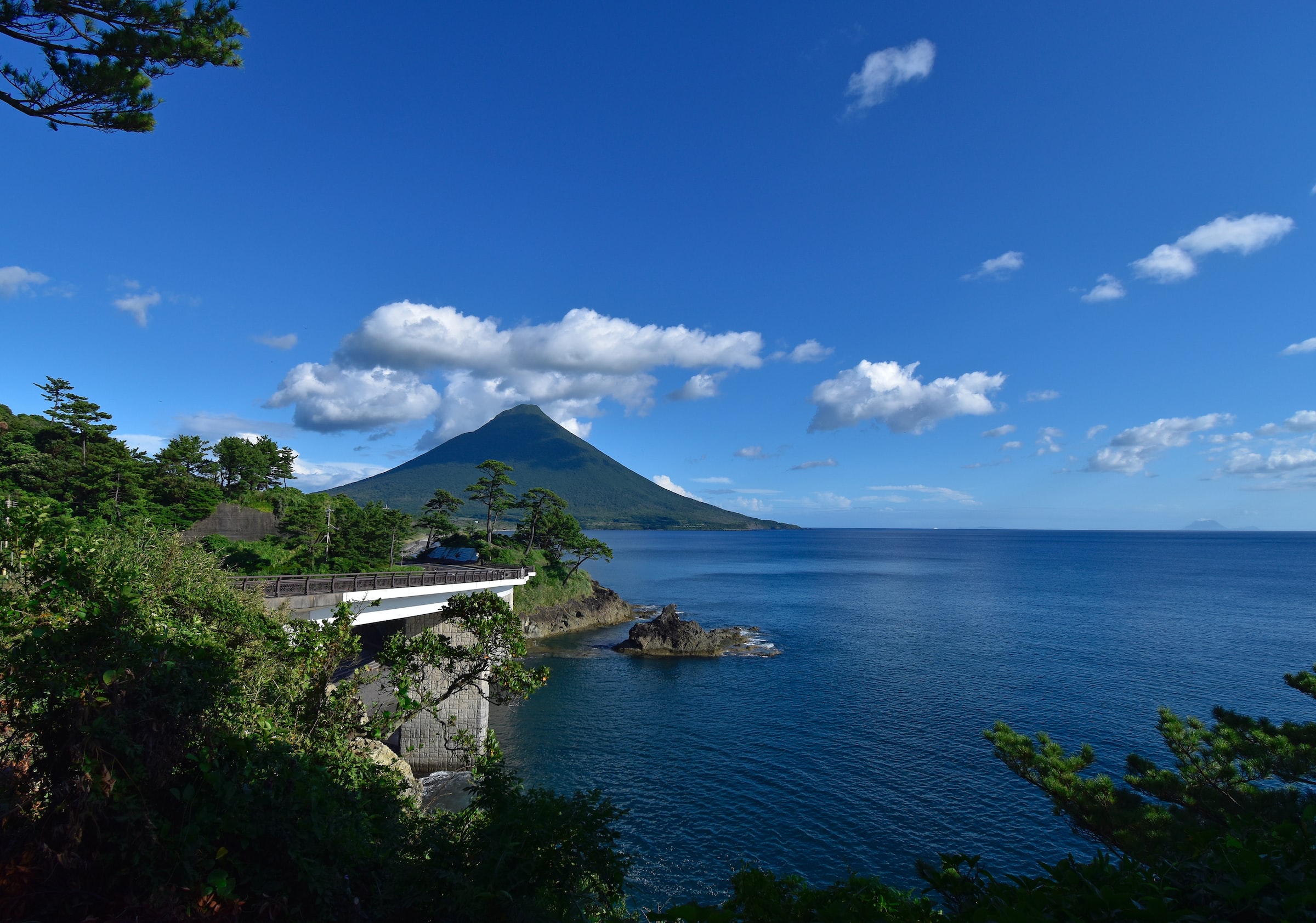 Kyushu island in Japan