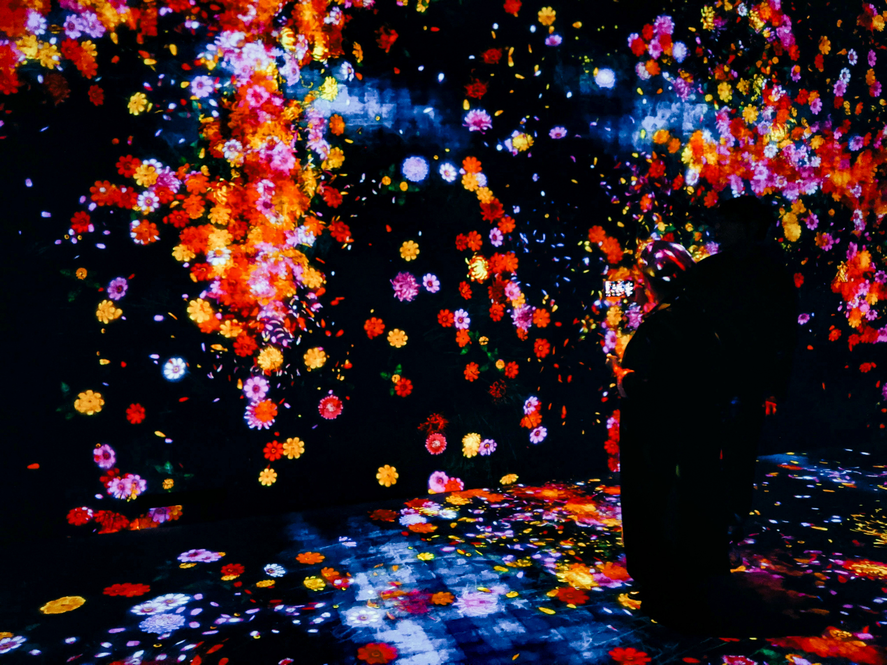 teamLab lanterns in Tokyo