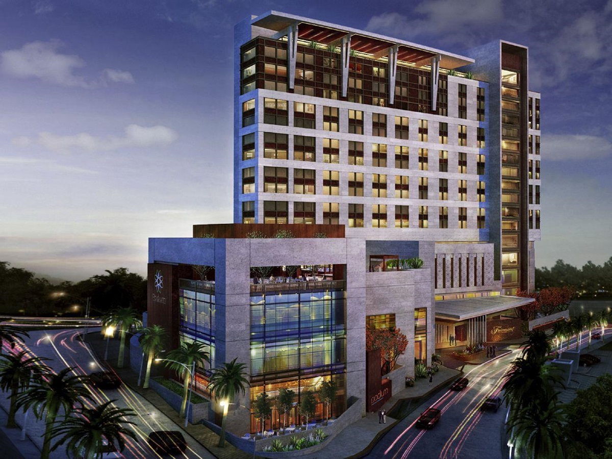 Exterior of the Fairmont Amman Jordan