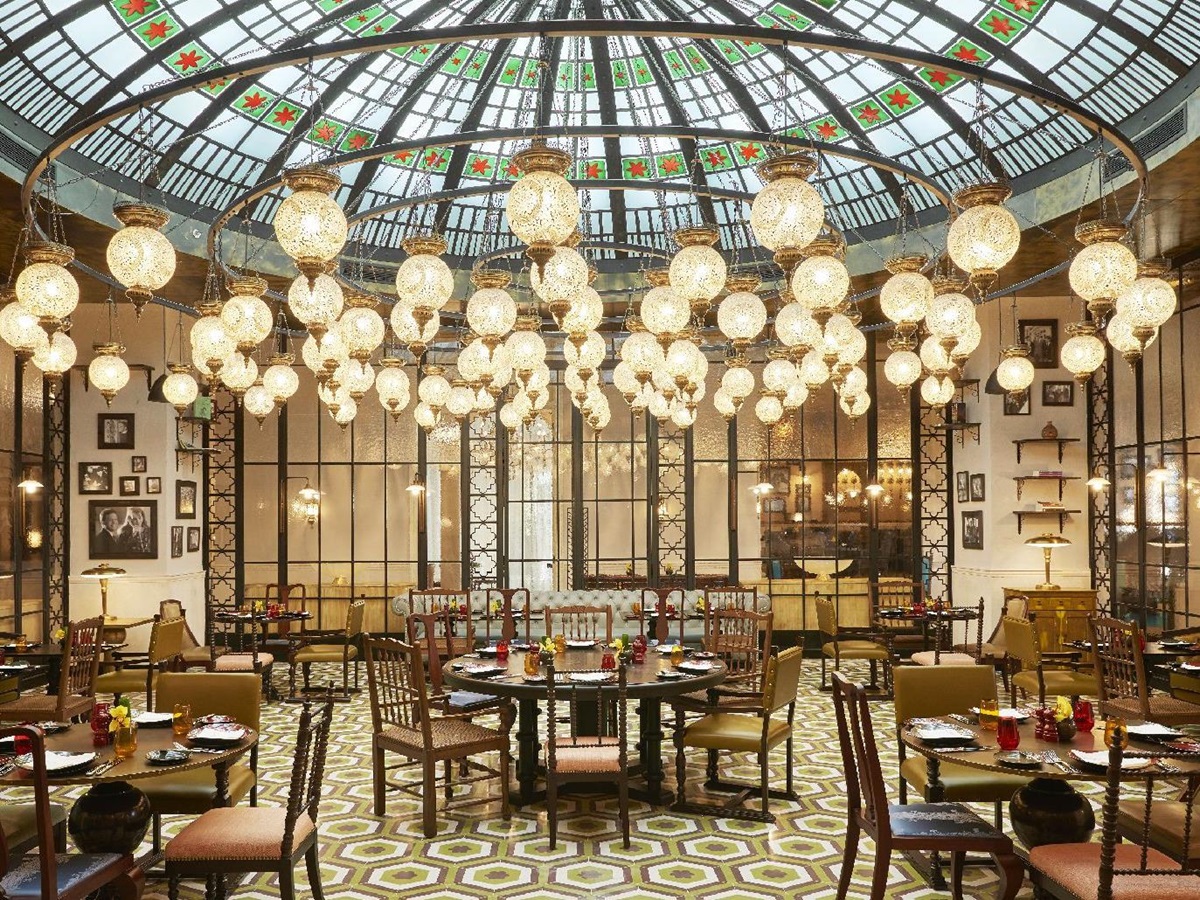The Nur restaurant at the Fairmont Amman Jordan