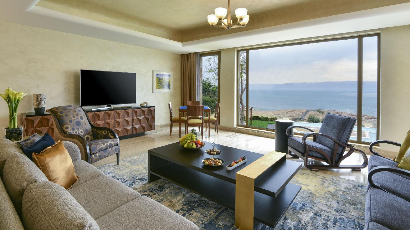A Royal Villa at the Kempinski Ishtar Dead Sea in Jordan