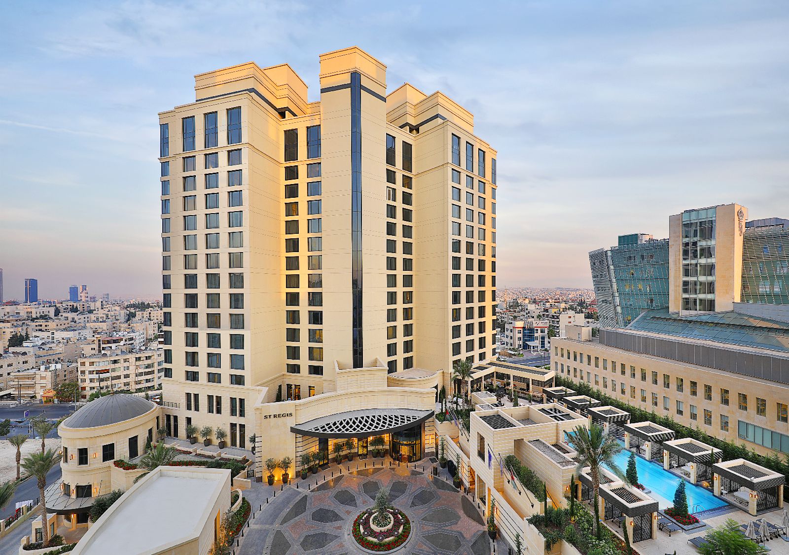 Exterior of the St Regis Amman in Jordan