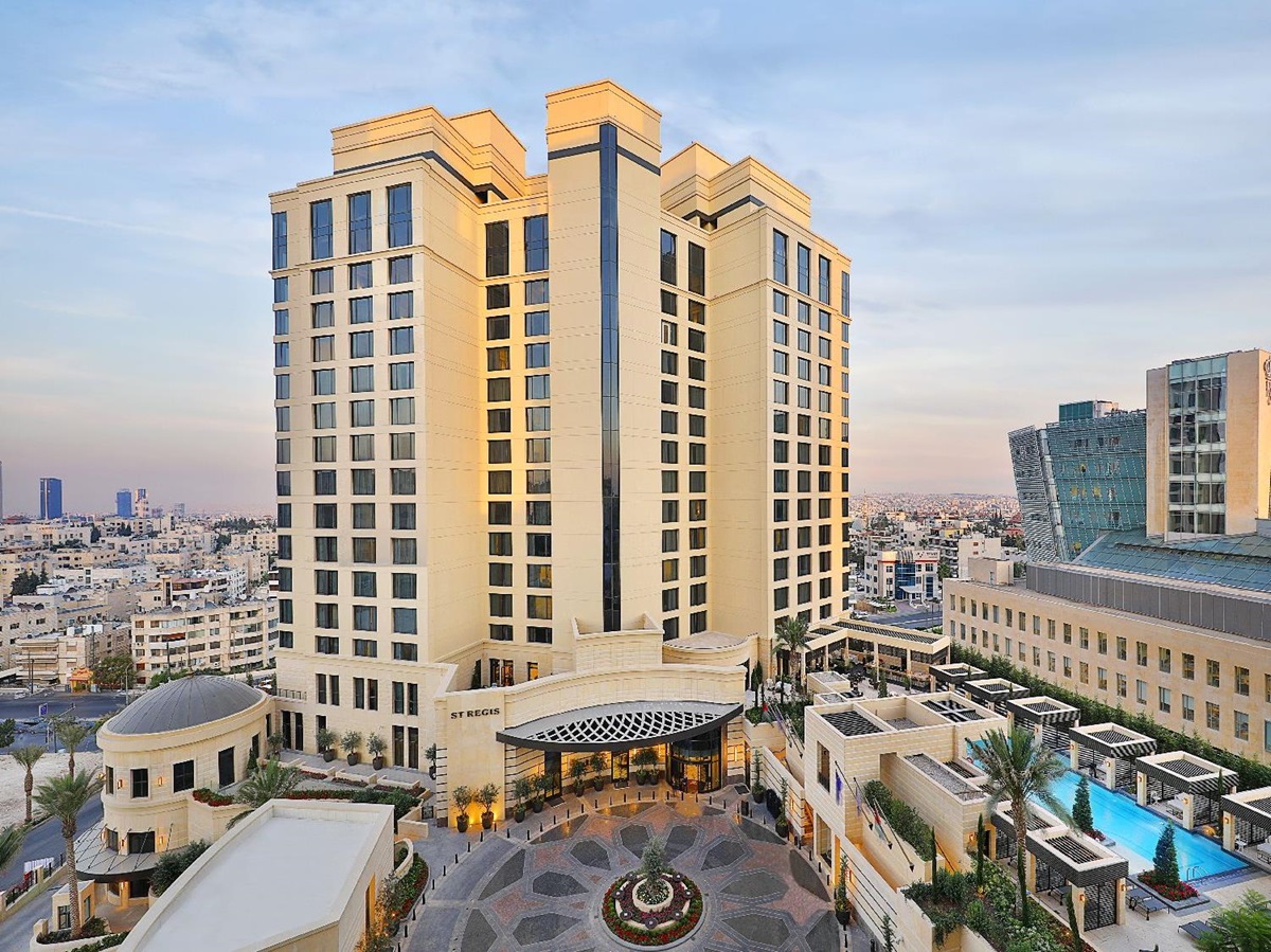 Exterior of the St Regis Amman in Jordan