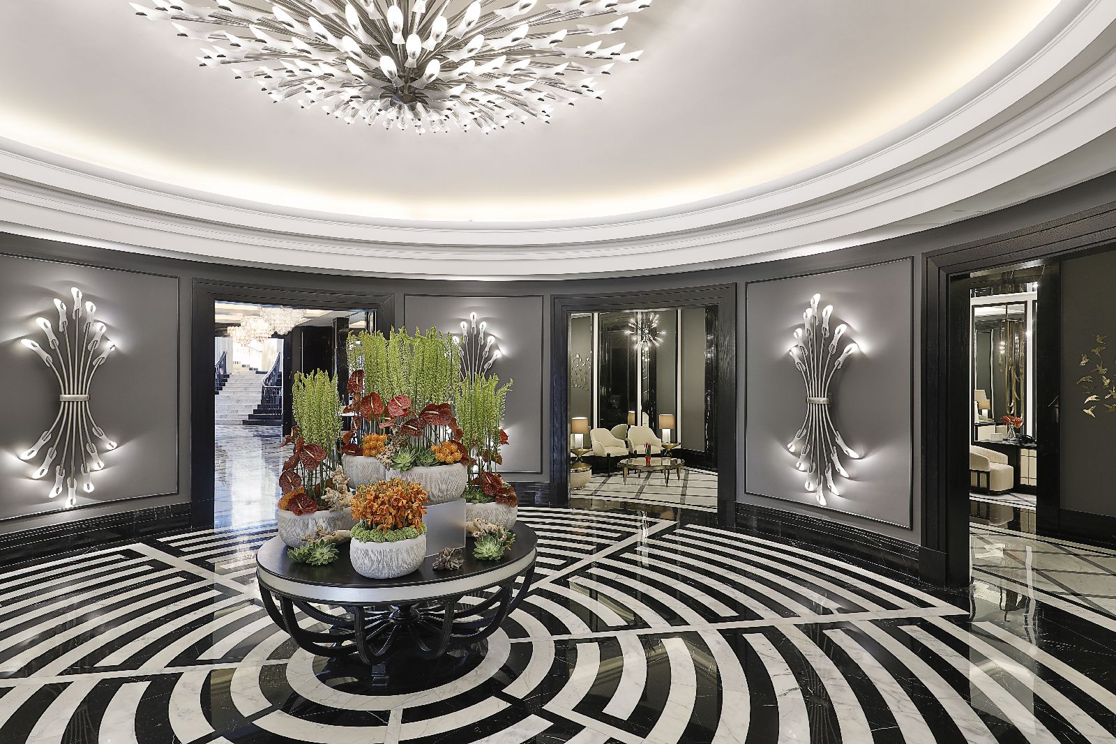 Lobby of the St Regis Amman Jordan