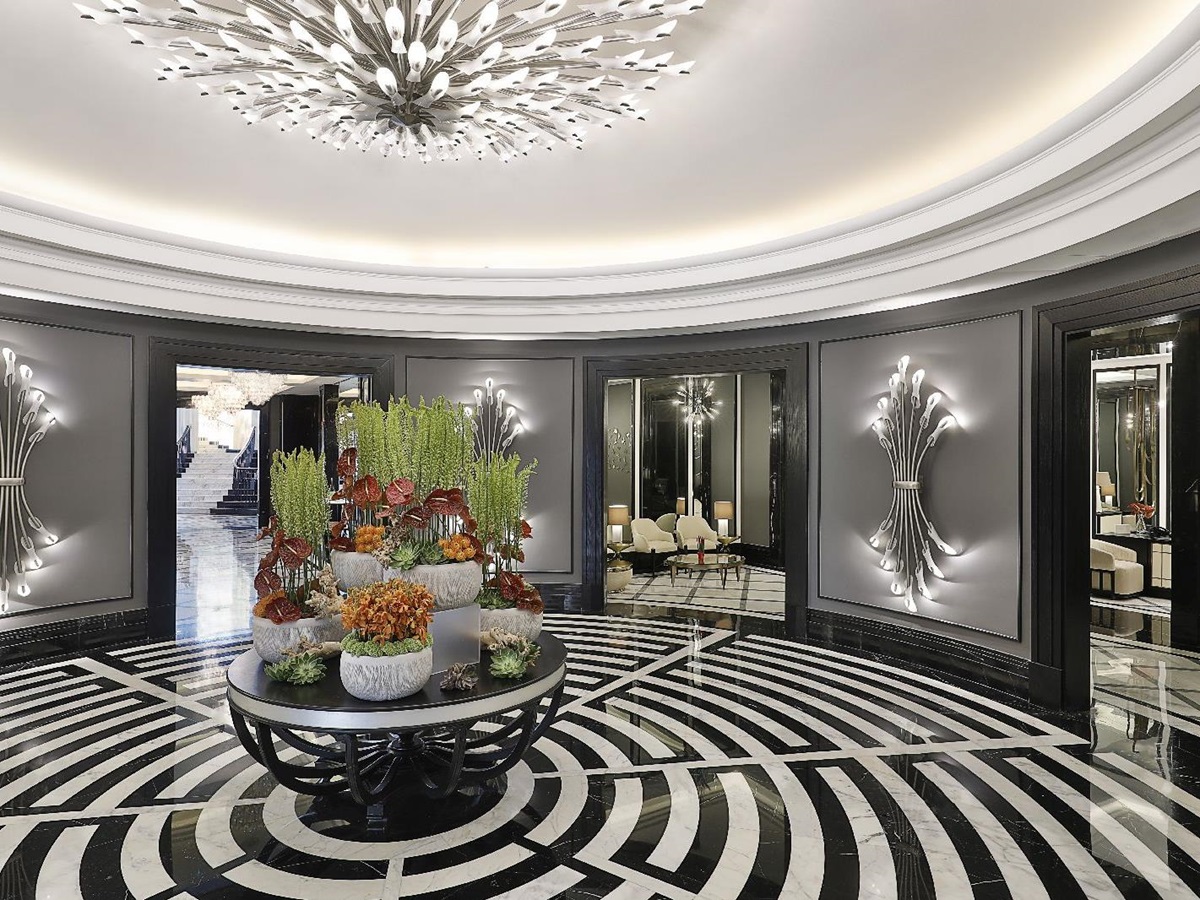Lobby of the St Regis Amman Jordan