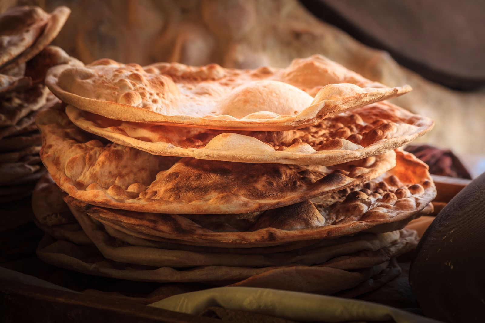Arabic bread, Jordan