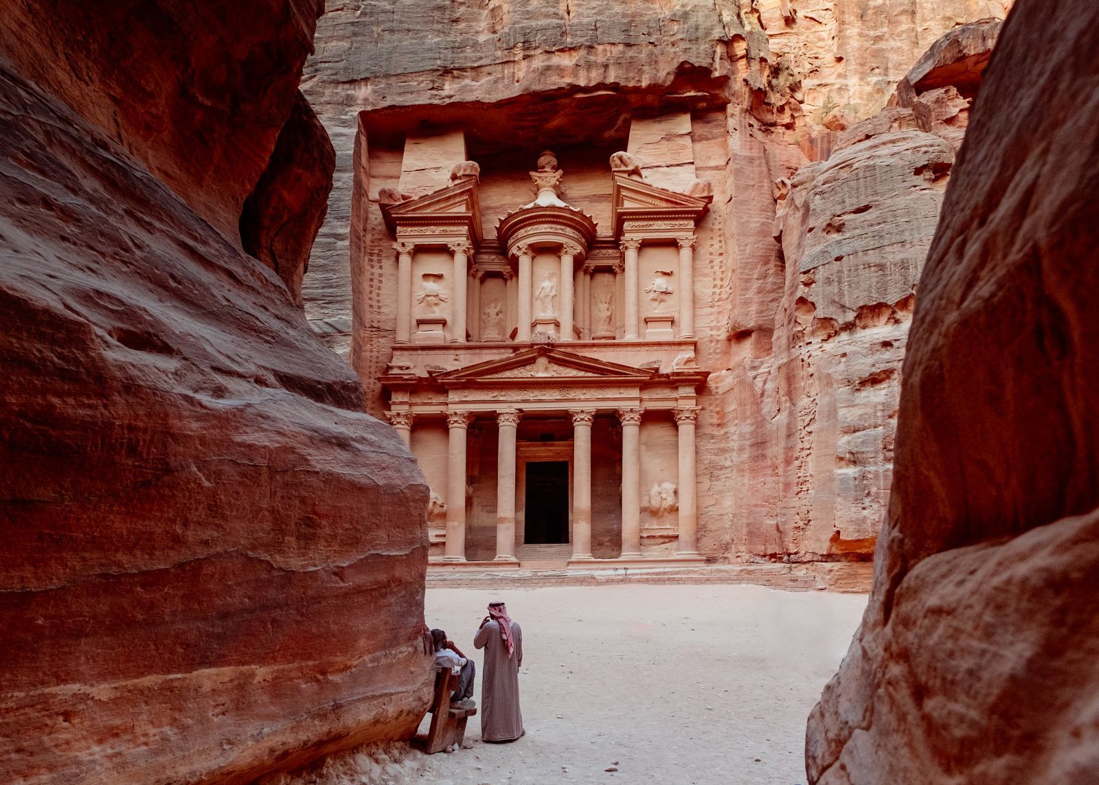 The Treasury at Petra, Jordan