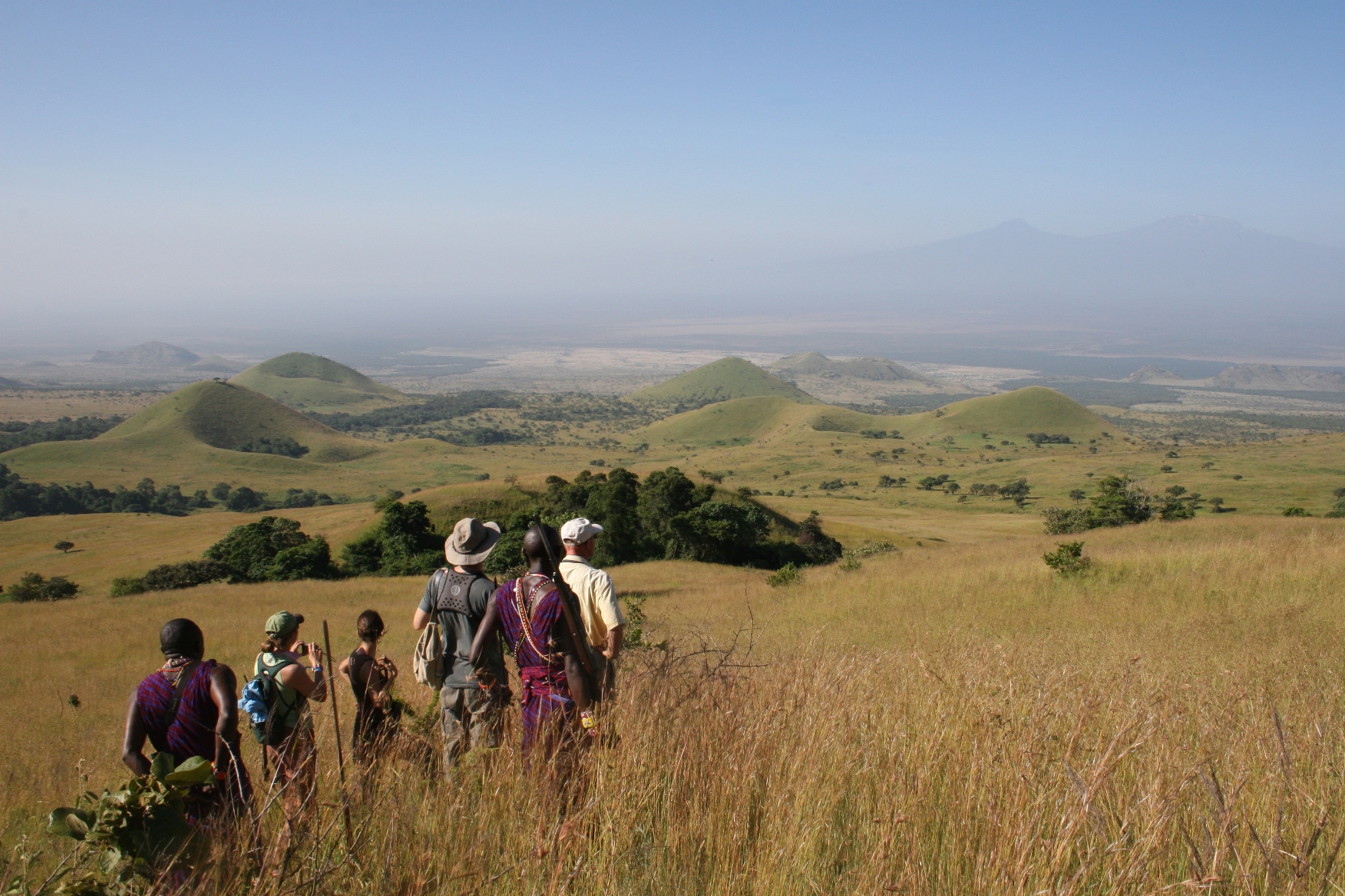 Hill walks from Campi Ya Kanzi