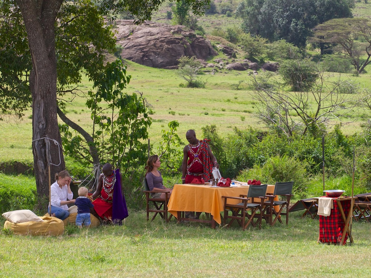 Bush breakfast at Elephant Pepper Camp