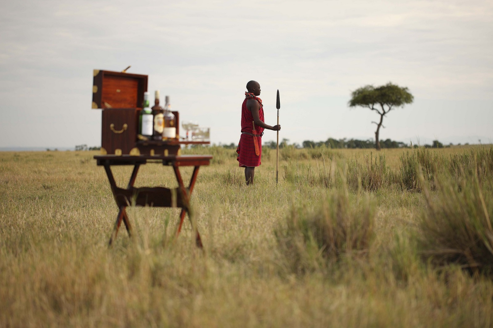Sundowners at Elephant Pepper Camp