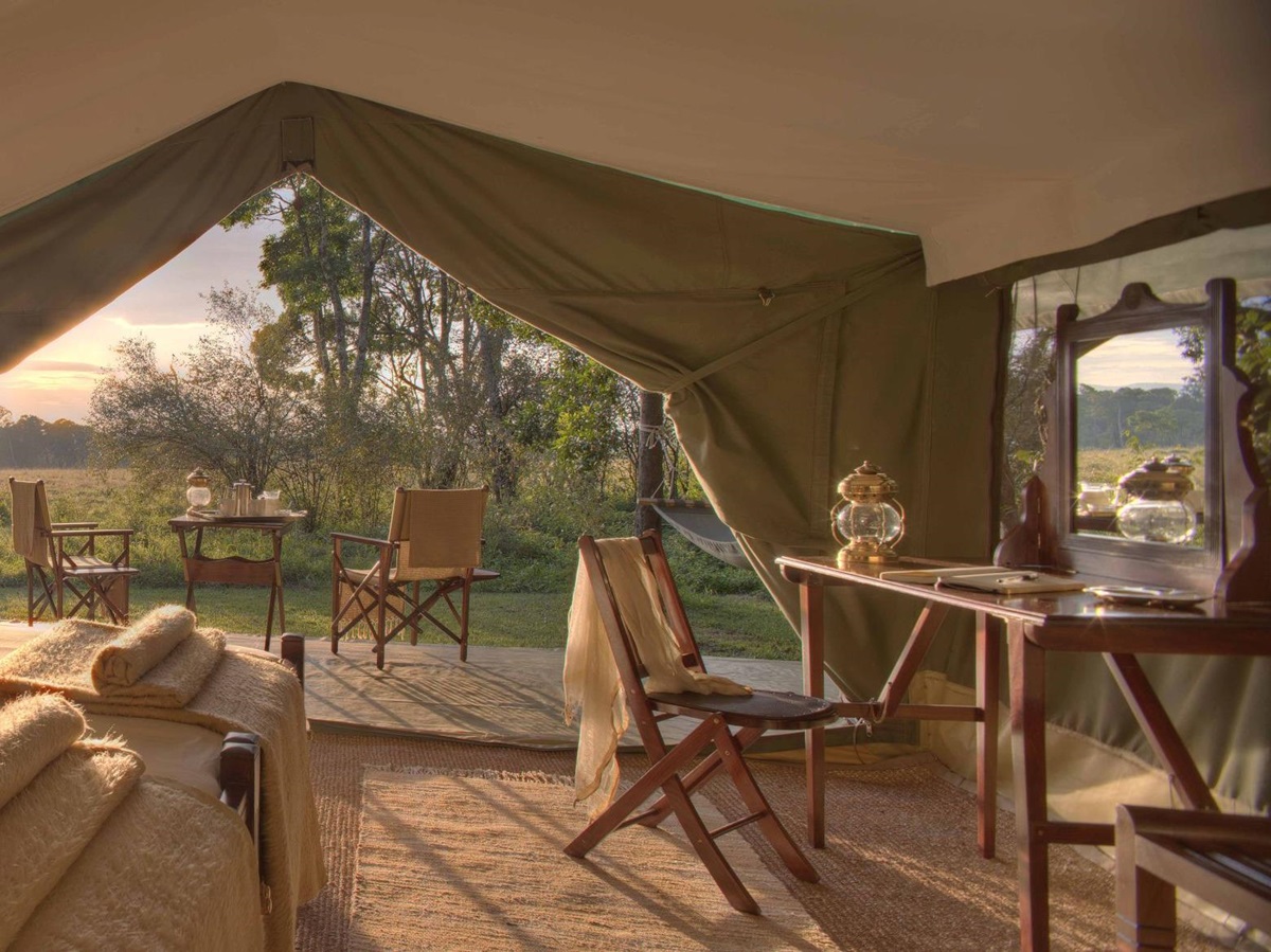 Tent at Elephant Pepper Camp