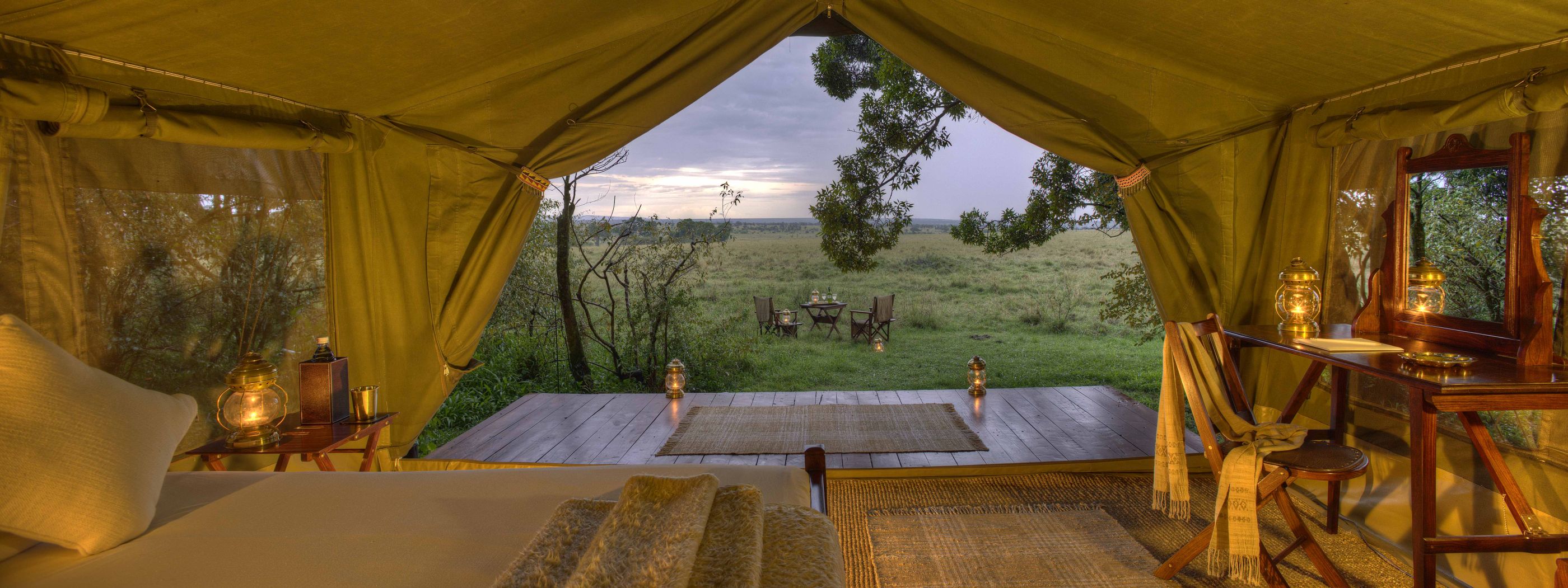 Tent at Elephant Pepper Camp