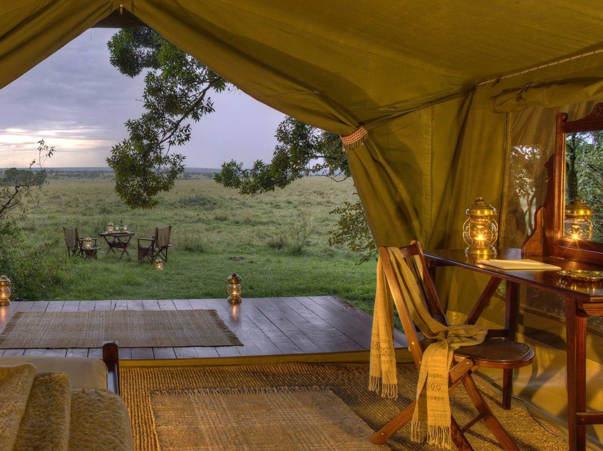 Tent at Elephant Pepper Camp