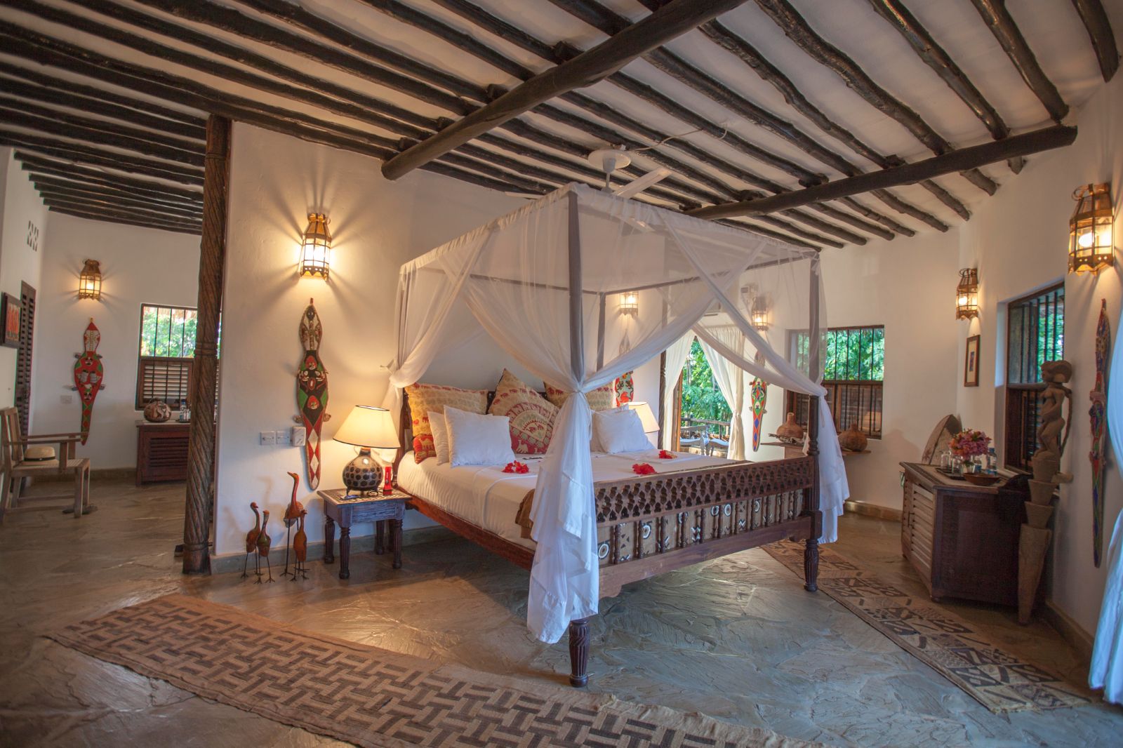 The Andersson Room at Kinondo Kwetu, Kenya