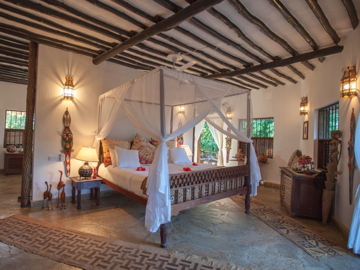 The Andersson Room at Kinondo Kwetu, Kenya