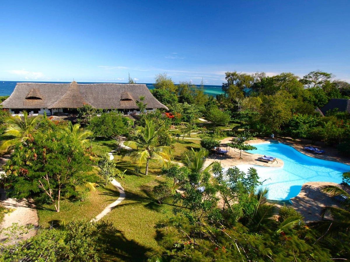Aerial view-Kinondo Kwetu