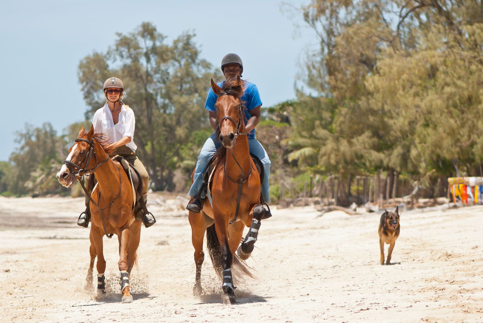 Riding at Kinondo Kwetu
