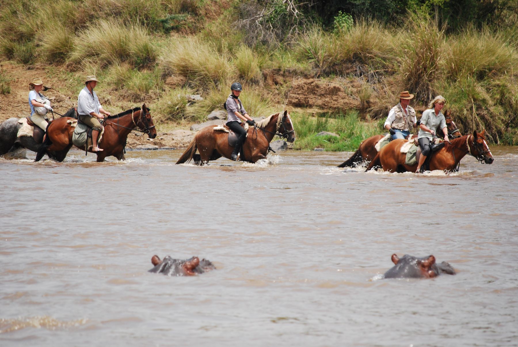 Riding at Offbeat Ndoto in Kenya